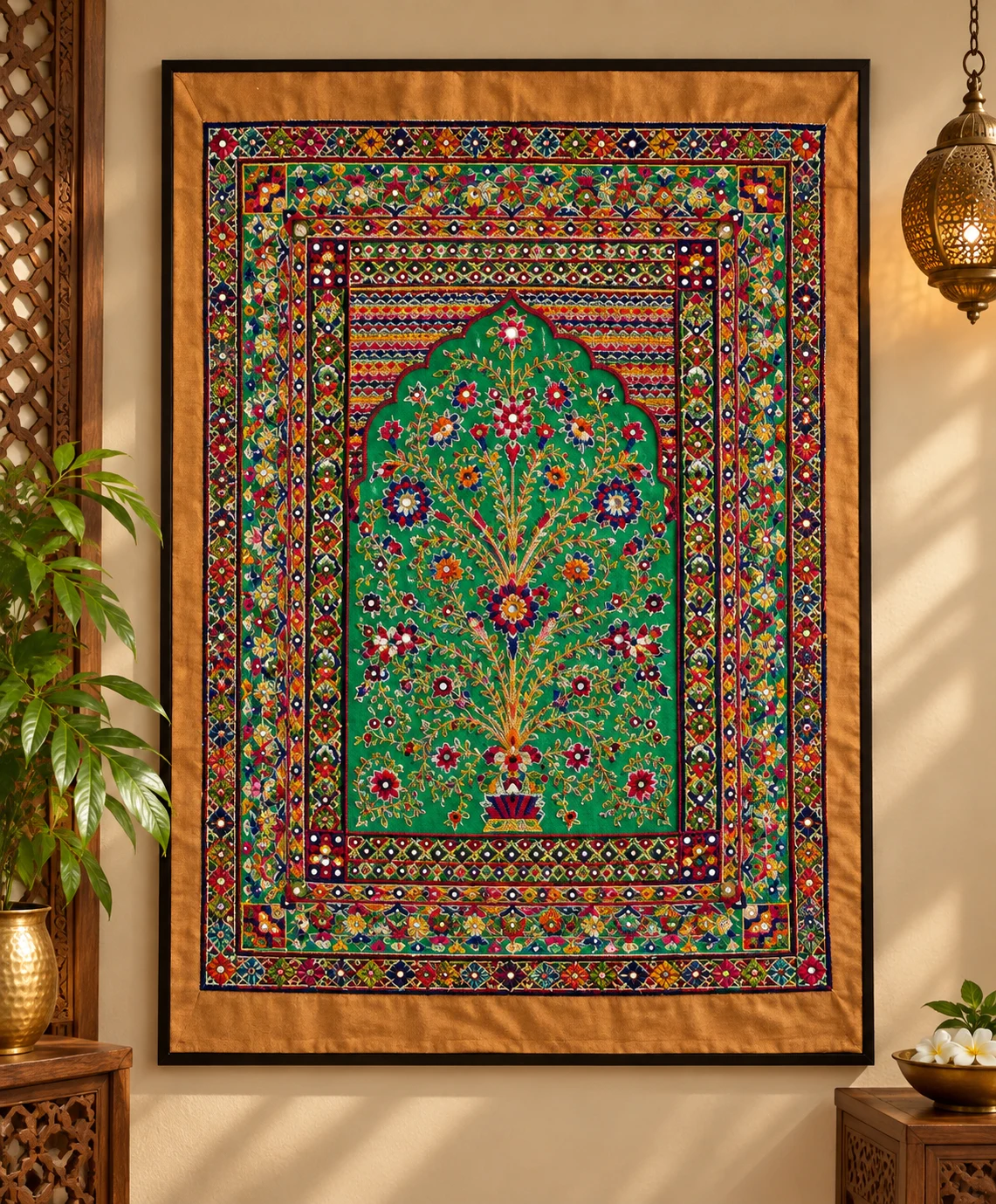 Sodha Embroidered Panel